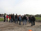 Baubeginn für die Sporthalle Berne (30.09.2010)