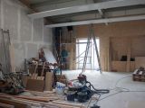 Arbeitseinsatz Wandverkleidung (03.04.2014)